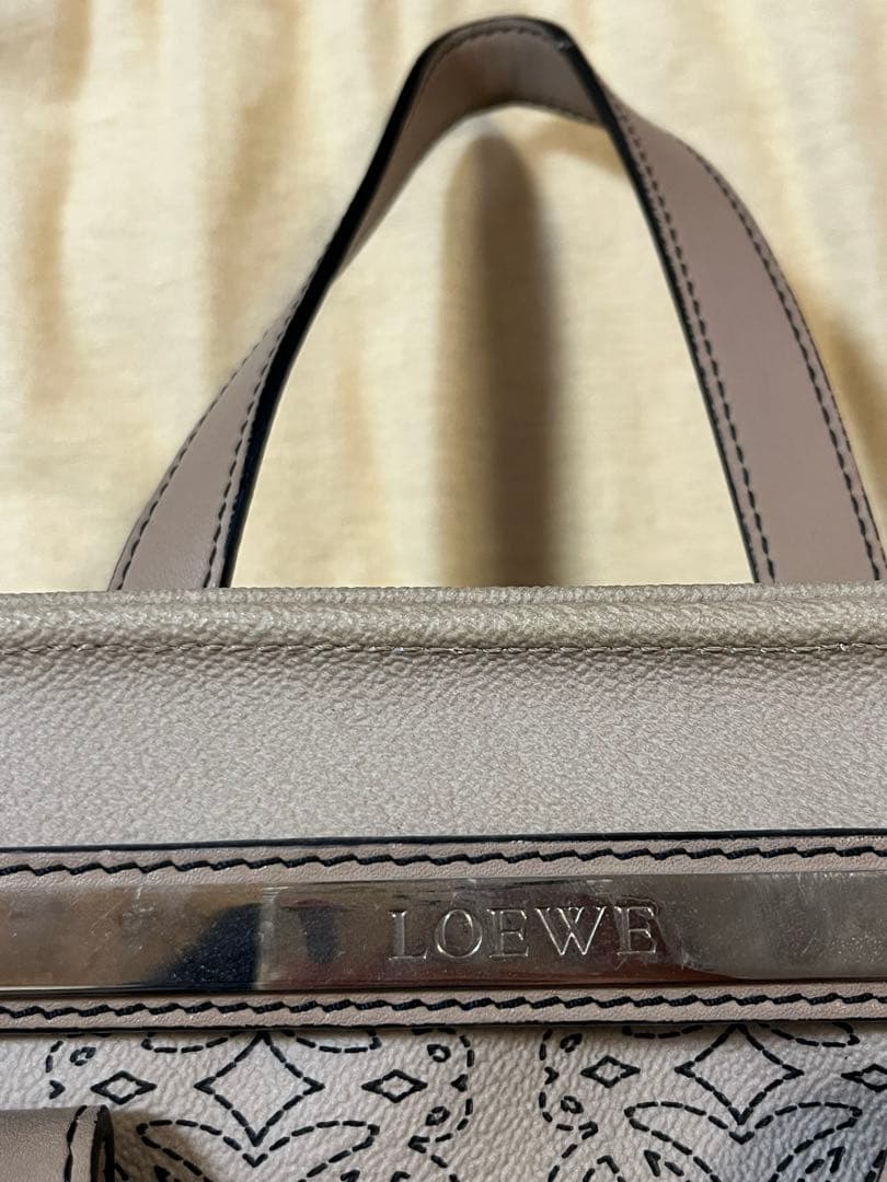 ロエベ　2way ハンドバッグ　ショルダーバッグ