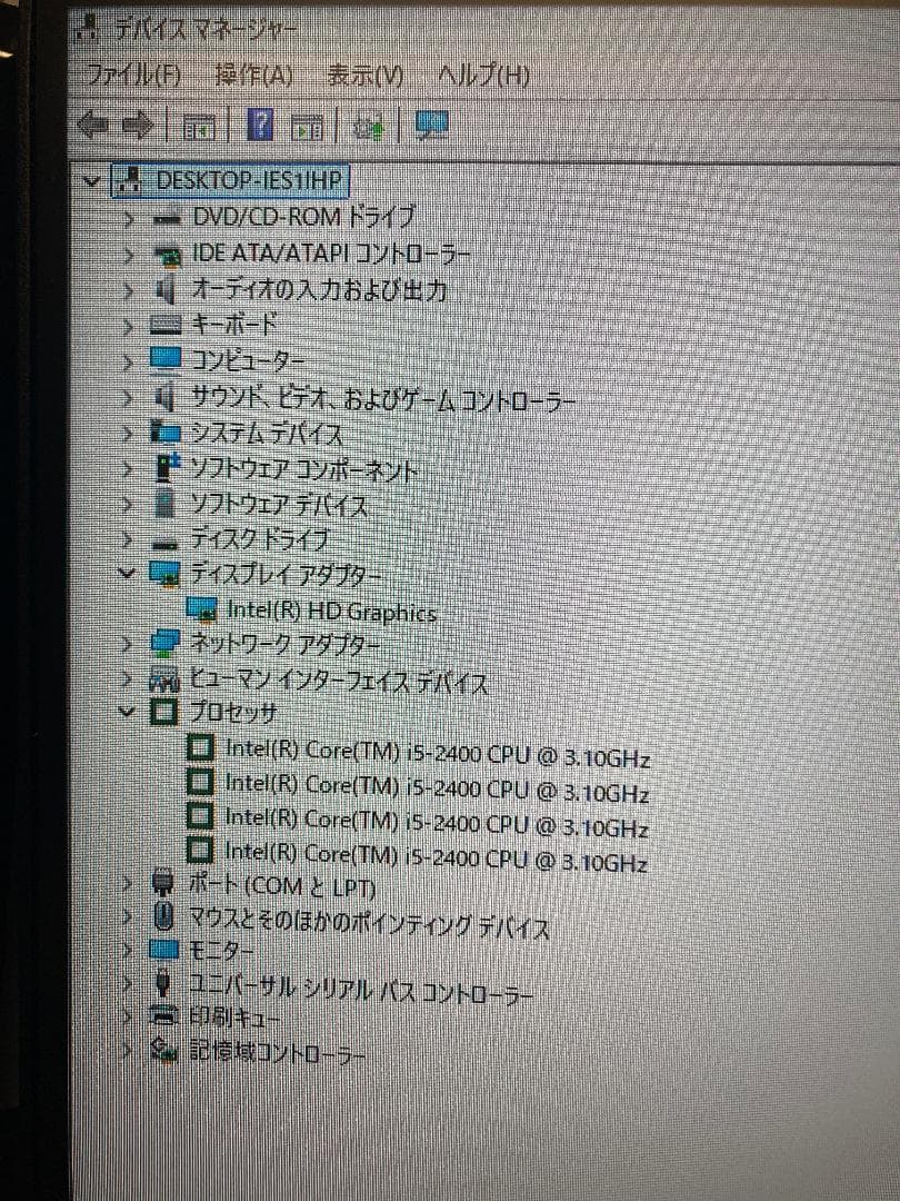ミニPC DELL OptiPlex 790 i5 7GB SSD+HDD Win11