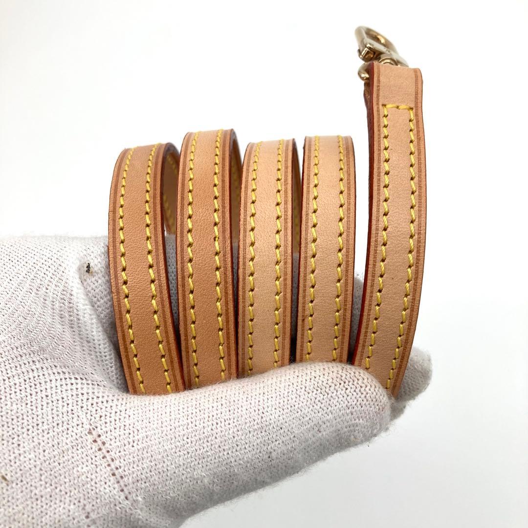 極美品 ルイヴィトン ショルダーストラップ ベルト 肩紐 ヌメ革 1.2×100