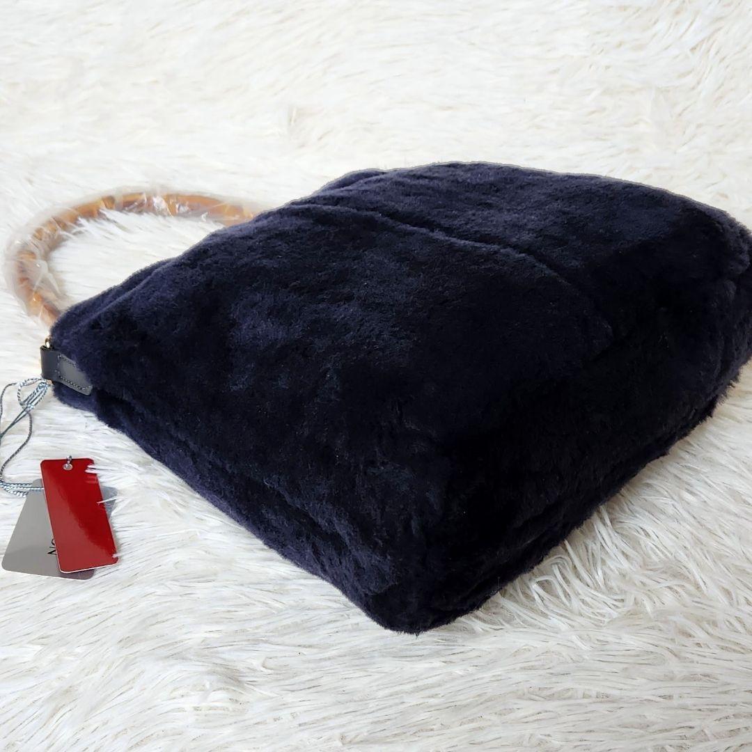 《未使用》PELLEY LUSSO ペレリールッソ ムートン ショルダーバッグa