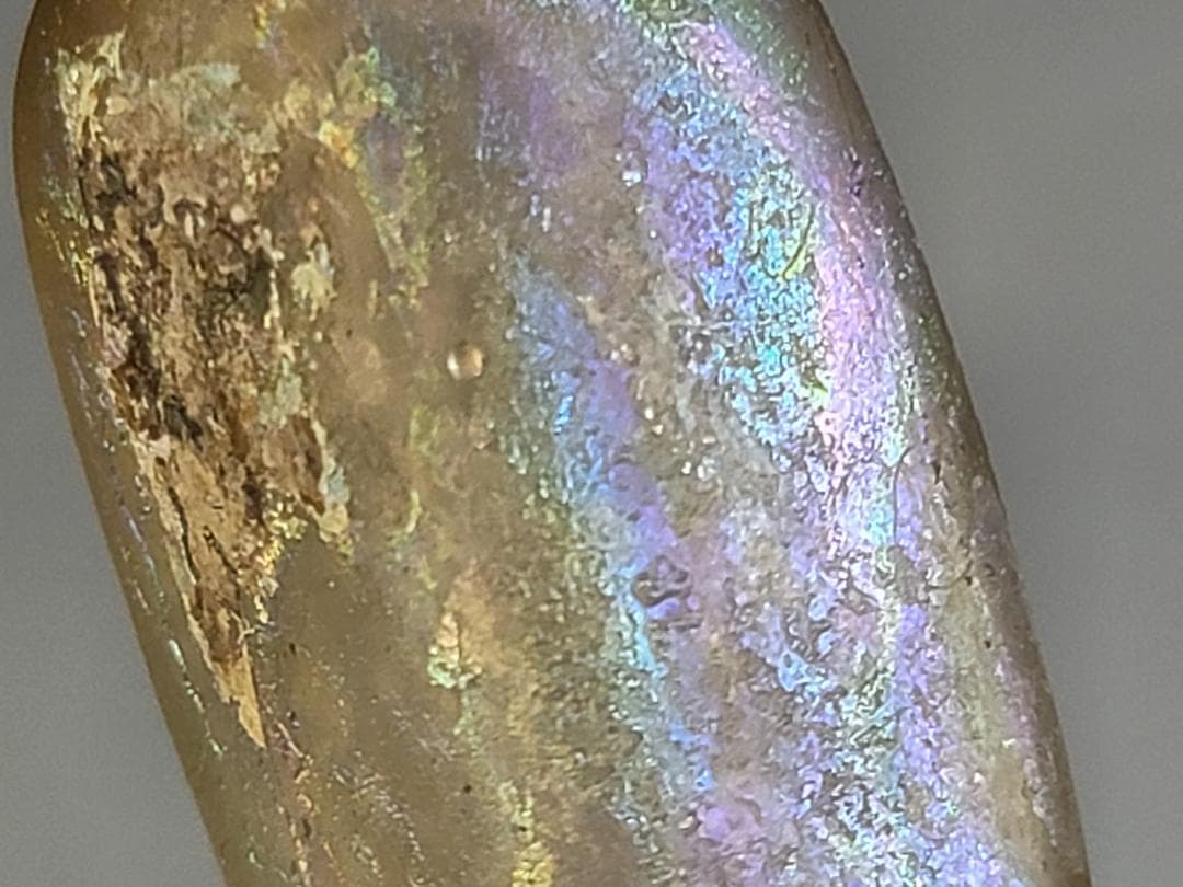 古代ローマングラス 銀化 小瓶 シリア 2個 発掘品 DT363