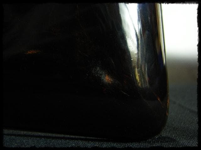 時代物 網魚蒔絵手付盆 菓子器 茶道具 c522