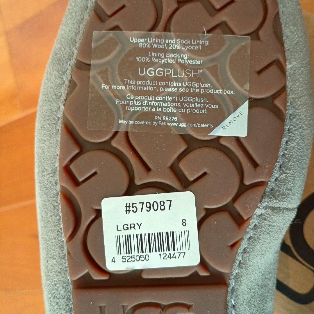 専用　UGG Ansley グレー　LGRY モカシン スリッポン 8D