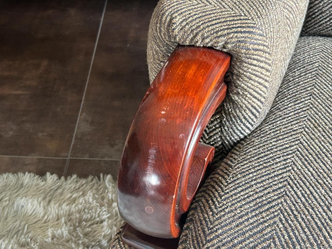 レトロ　ヴィンテージ　ミッドセンチュリー　一人用　アームソファ　2脚 IR