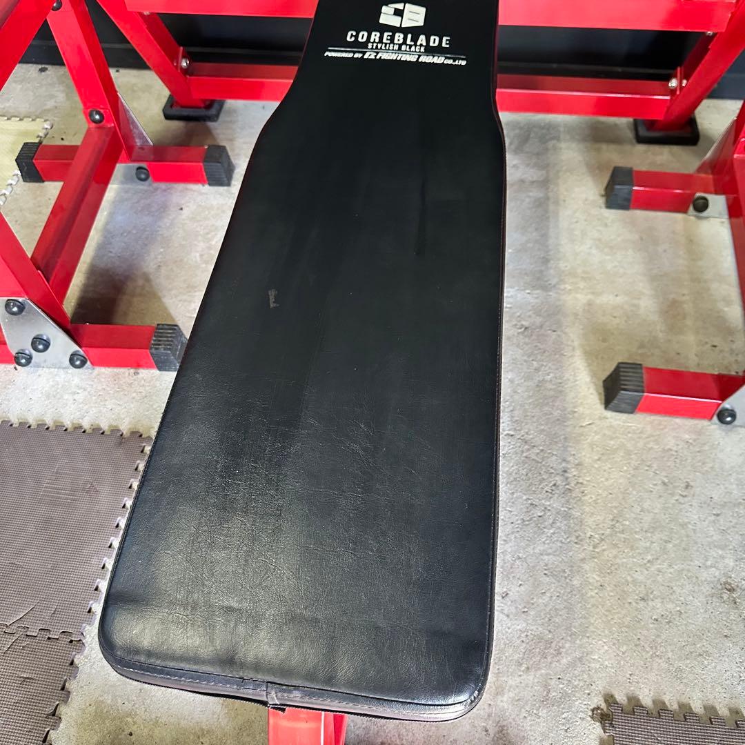 ファイティングロード ベンチプレスセット セーフティーバー付き　筋トレ器具