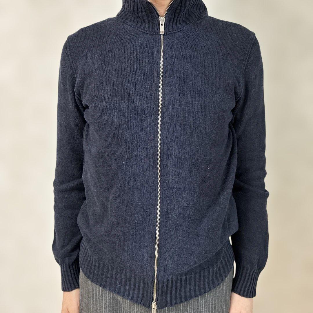 C.P. Company ダークネイビー ジップアップセーター サイズ4