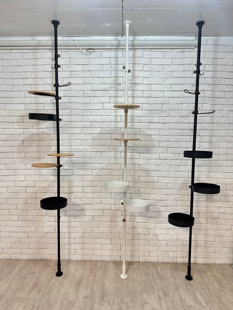 ⭐️【全国送料無料】定価3万円　突っ張り棒　棚　DRAW A LINE 隙間　収納