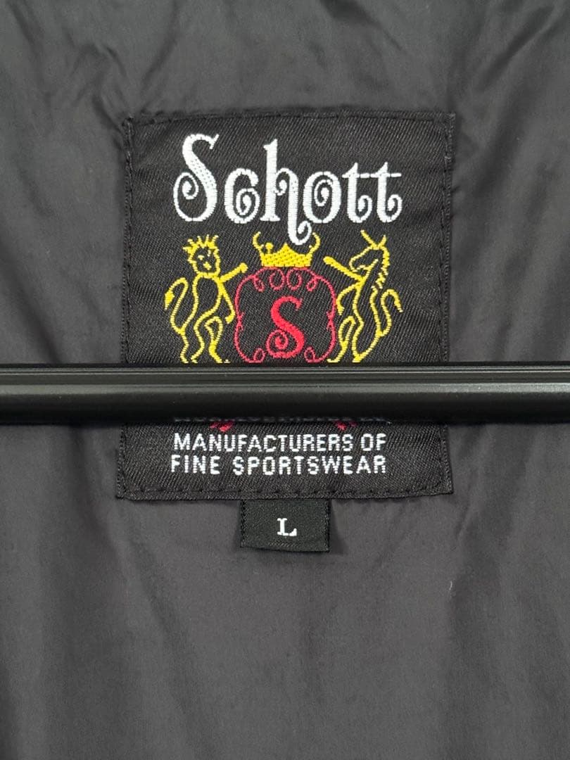 Schott×TAION 24AW ダウンベスト Lサイズ