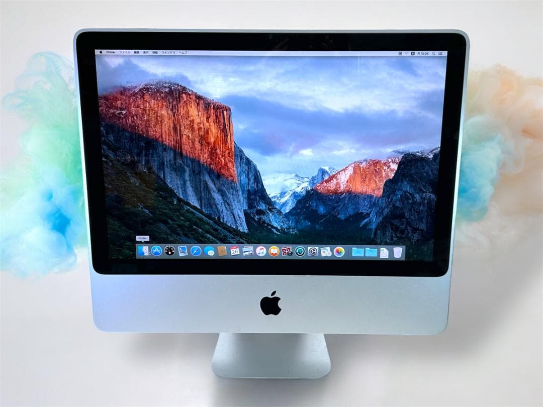 【保証付】iMac (Early 2008) A1224 3GB 新品SSD