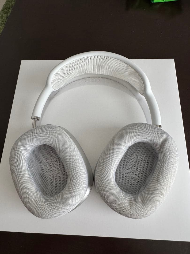 AirPodsMAX本体 シルバー (外箱、ケース、カバー付)