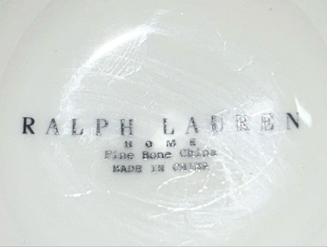 不思議の国のアリス皿&ラルフローレンカップ&サンピコソーサー&りんごガラスボウル