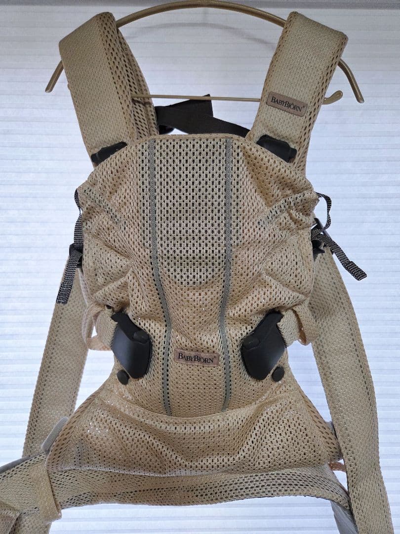 【美品】BABYBJÖRN ONE KAI Air パーリーピンク 抱っこ紐