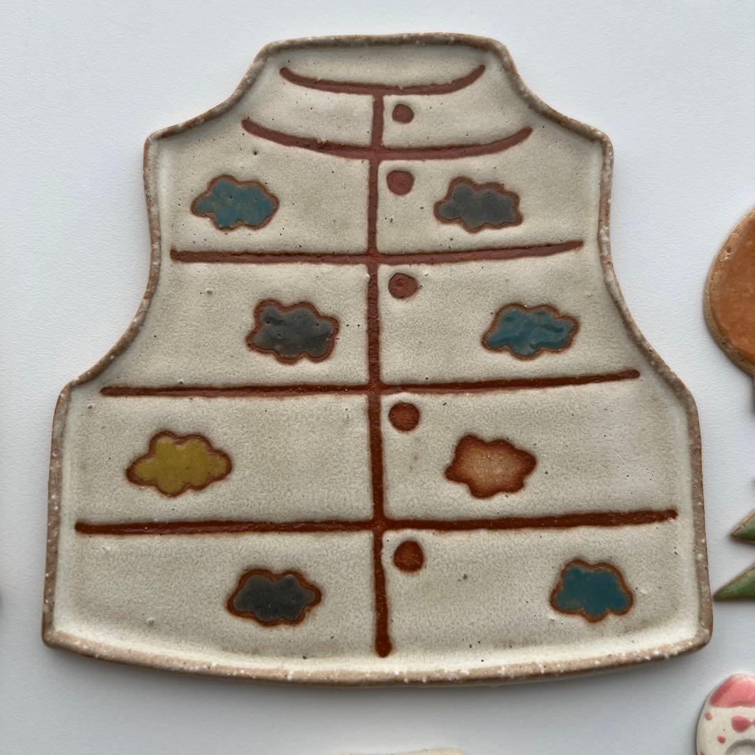 木村涼子　さん　洋服プレート　箸置き