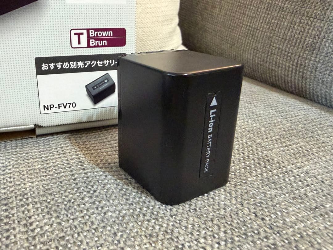 SONY HDR-CX430V ビデオカメラ本体 中古美品　オプションあり