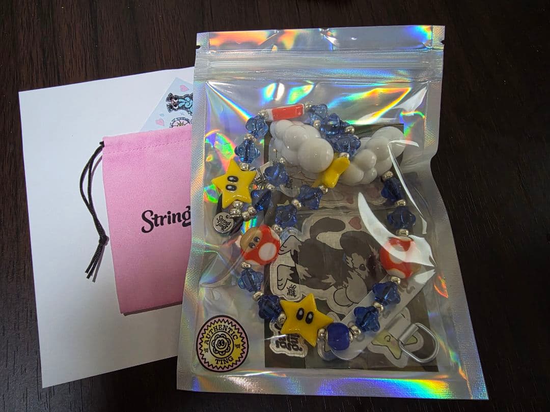 String Ting Itsssameeee Wristlet ストラップ