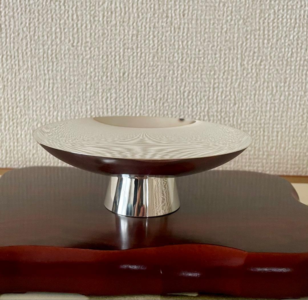 純銀天賞堂 純銀 銀盃 純銀盃 三ッ重 358ｇ