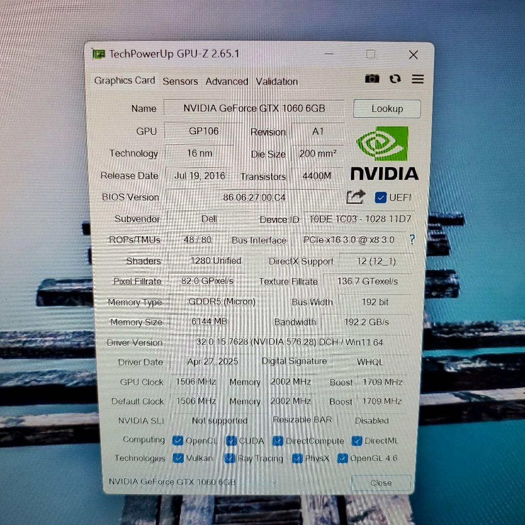 【FPSゲーム快適に】ゲーミングPC/Core i7-6700K/GTX1060