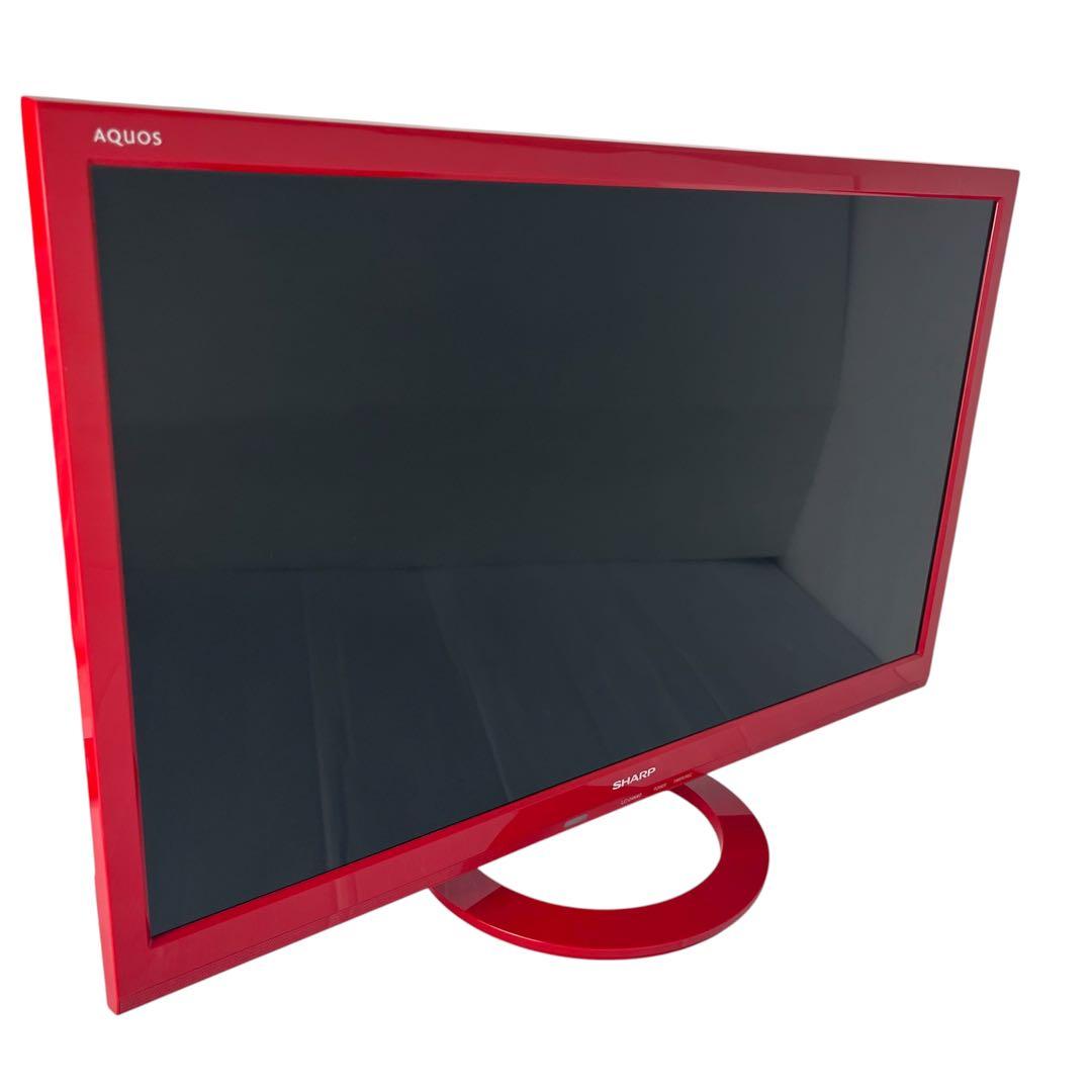 【希少な赤】LC-24K40 SHARP 液晶テレビ AQUOS 2017年製