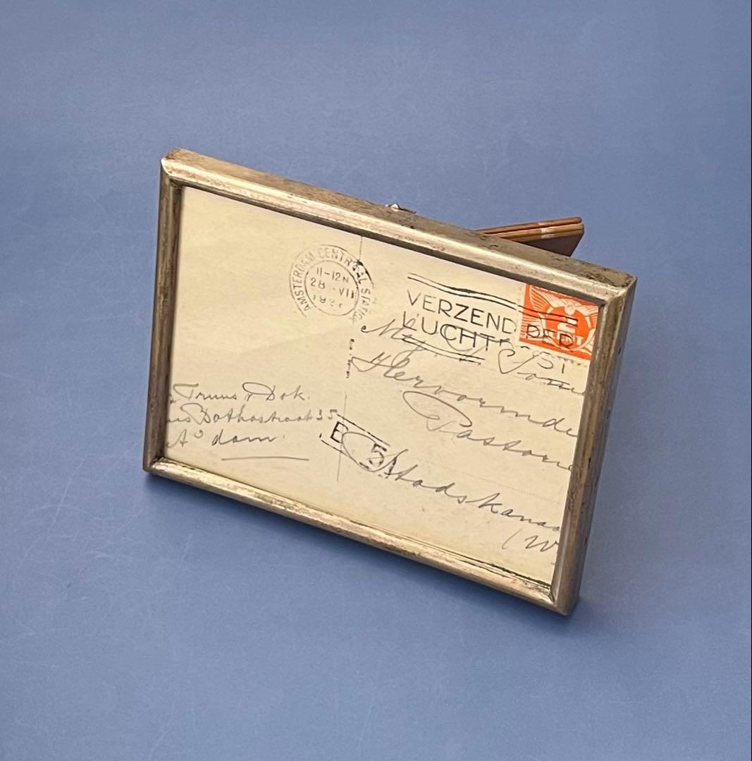 オランダ　アンティーク　額/フォトフレーム