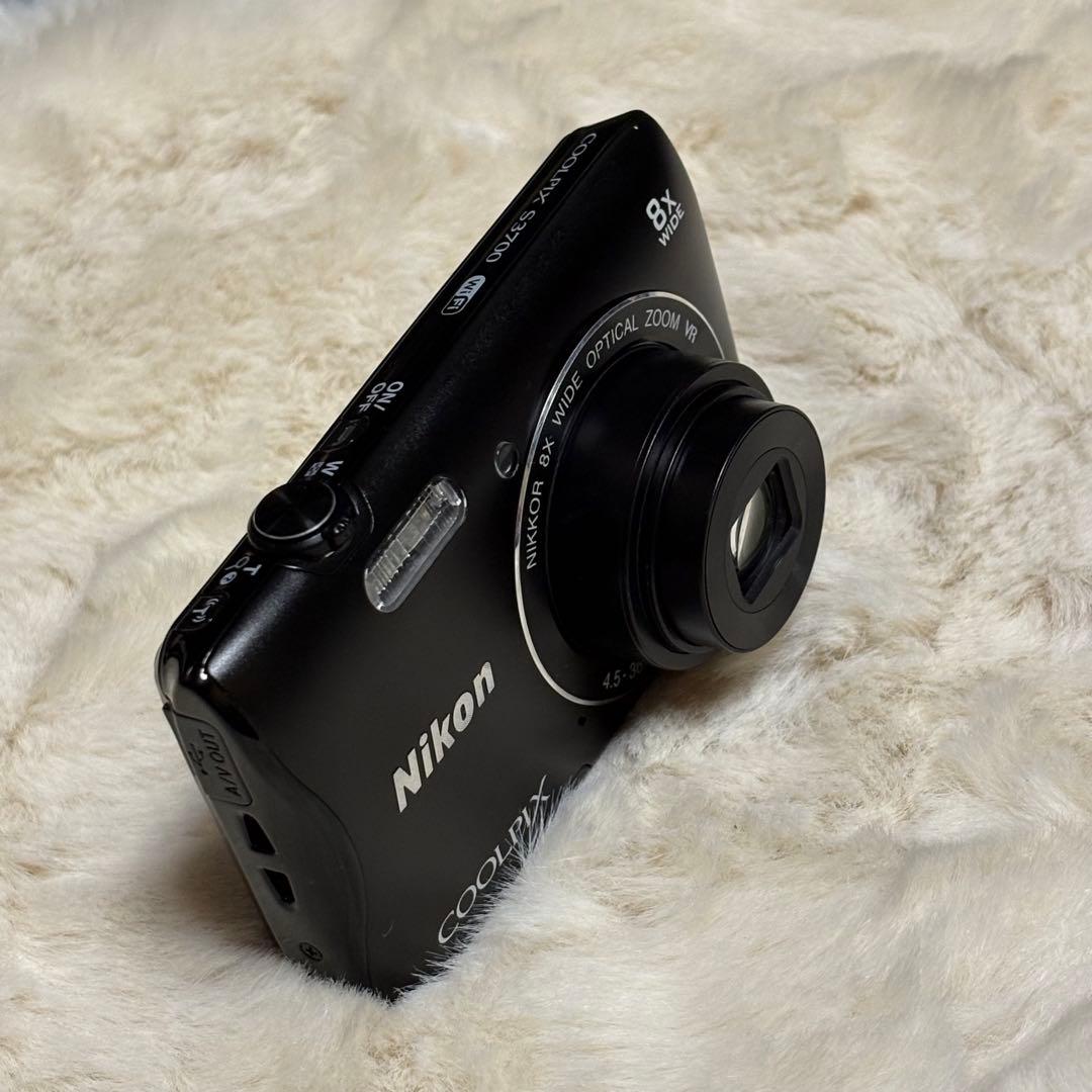 ⭐️Nikon⭐️ COOLPIX デジタルカメラ S3700 ブラック