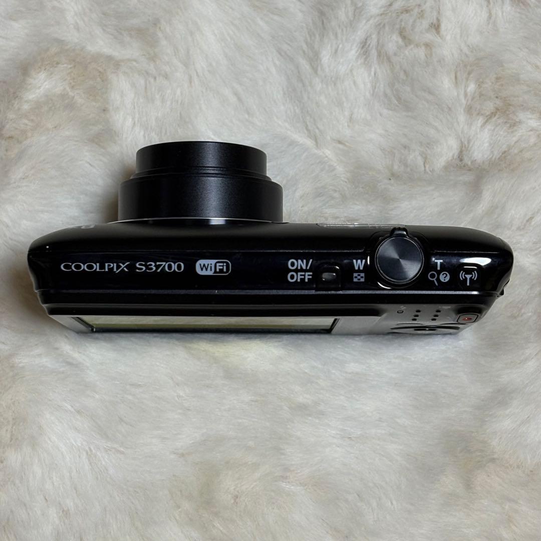 ⭐️Nikon⭐️ COOLPIX デジタルカメラ S3700 ブラック