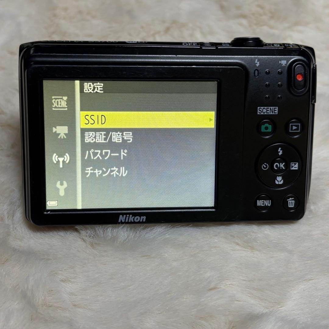 ⭐️Nikon⭐️ COOLPIX デジタルカメラ S3700 ブラック