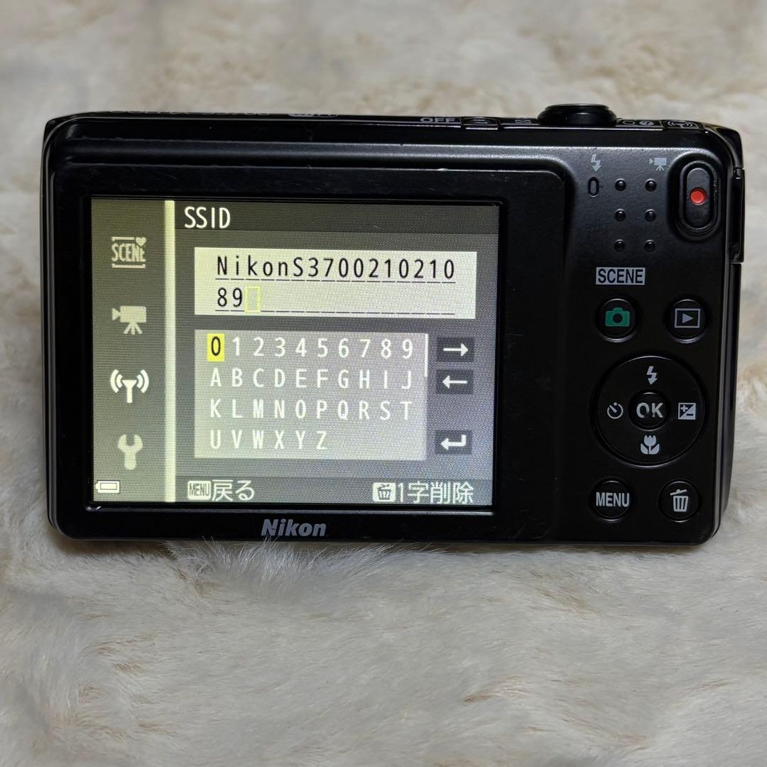 ⭐️Nikon⭐️ COOLPIX デジタルカメラ S3700 ブラック