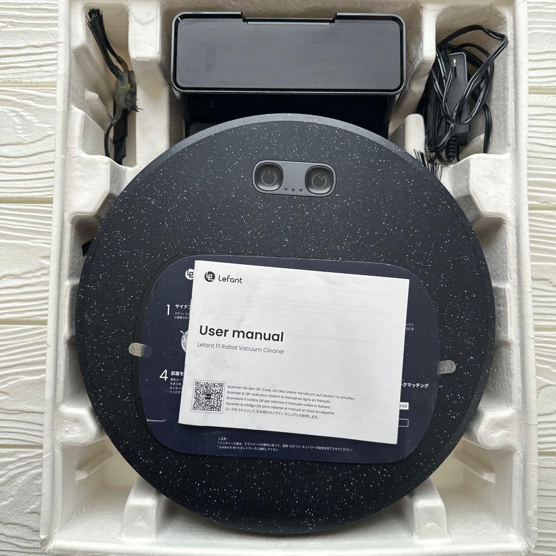 Lefant ロボット掃除機 4000Pa強力吸引 F1 アプリ遠隔操作