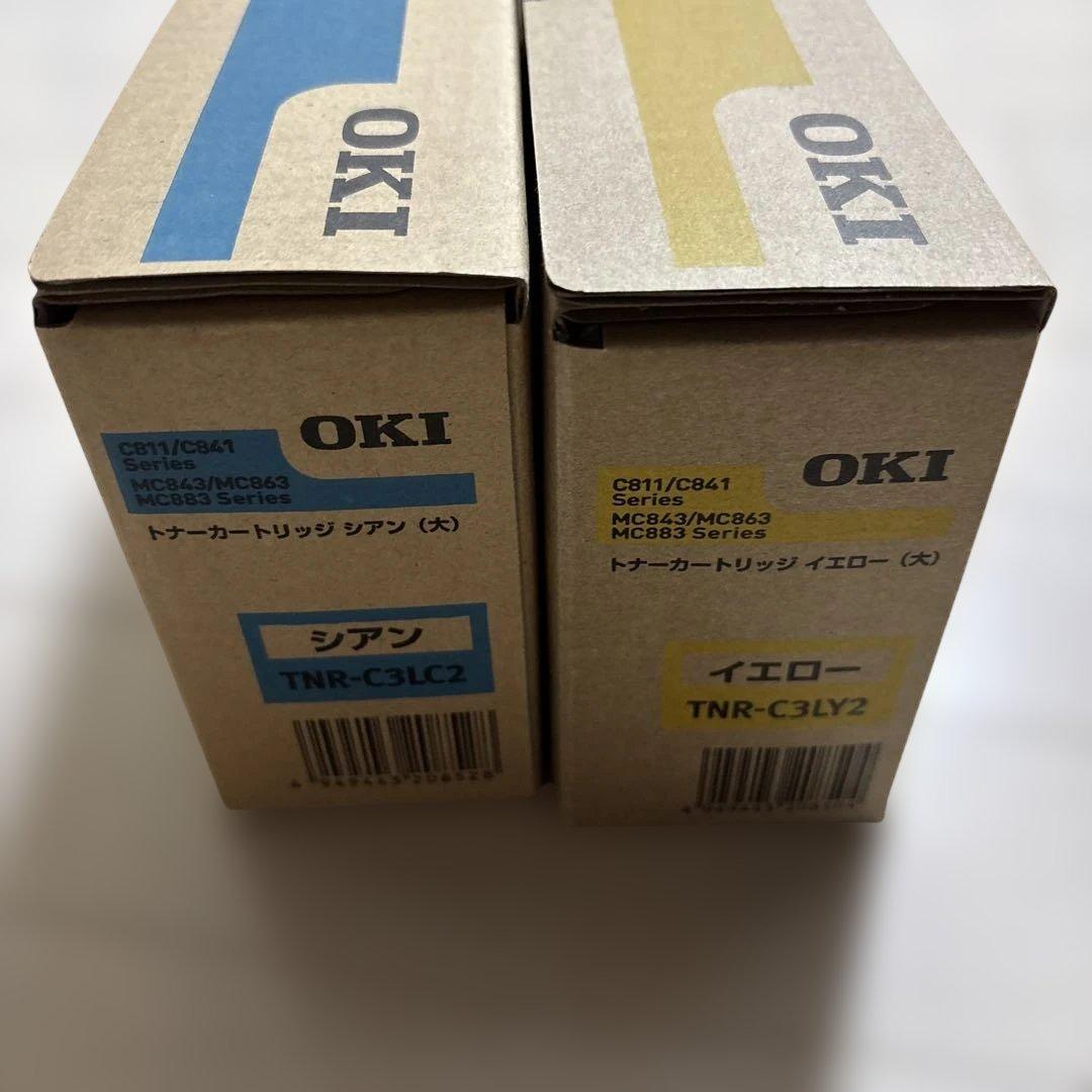 OKI TNR-C3LC2 TNR-C3LY2 大容量