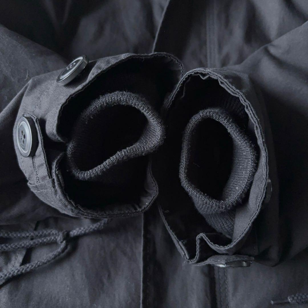 HOUSTON M-1951 モッズコート ブラック XXS