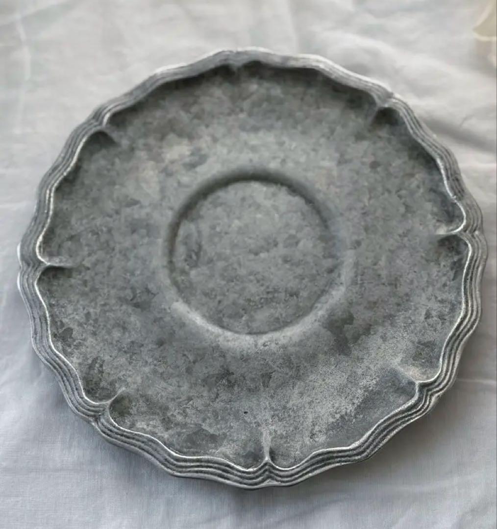 入手困難　co+fe コフェ　花リム　プレート　アスティエ　ハグオーワー雅姫　皿