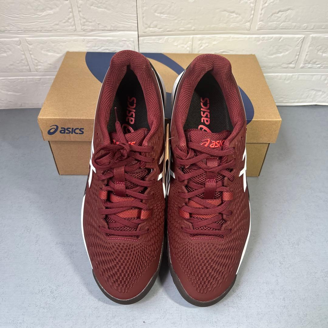 【値下げしました】asics テニスシューズ ゲルレゾリューション9OC