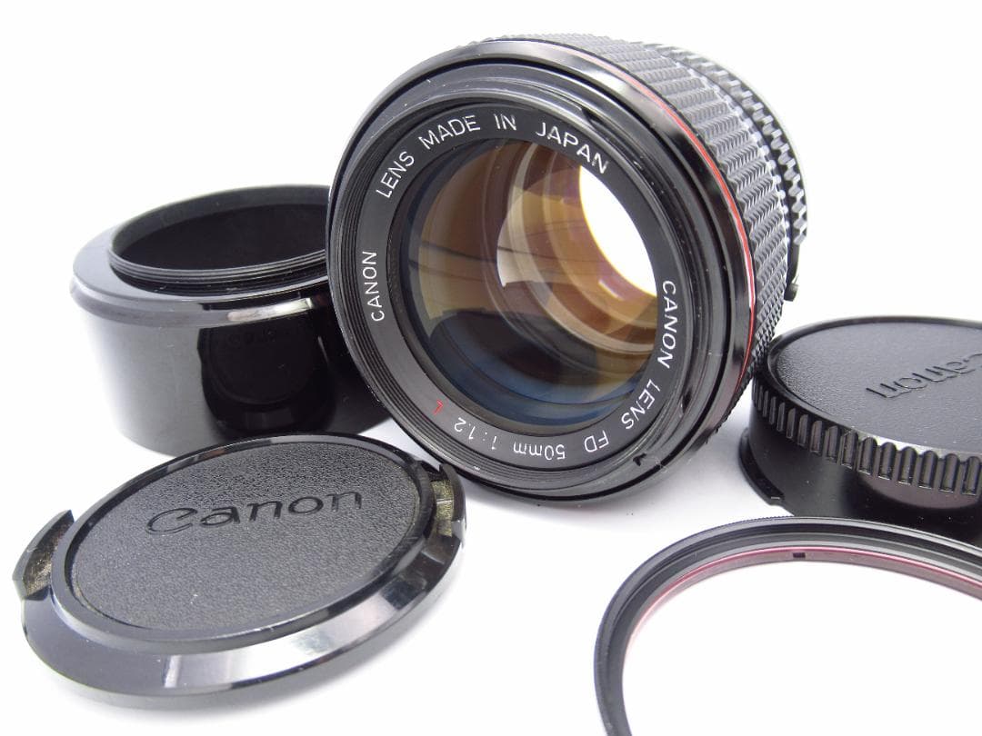 極美品 Canon キャノン New FD 50mm F/1.2 L 管理A37