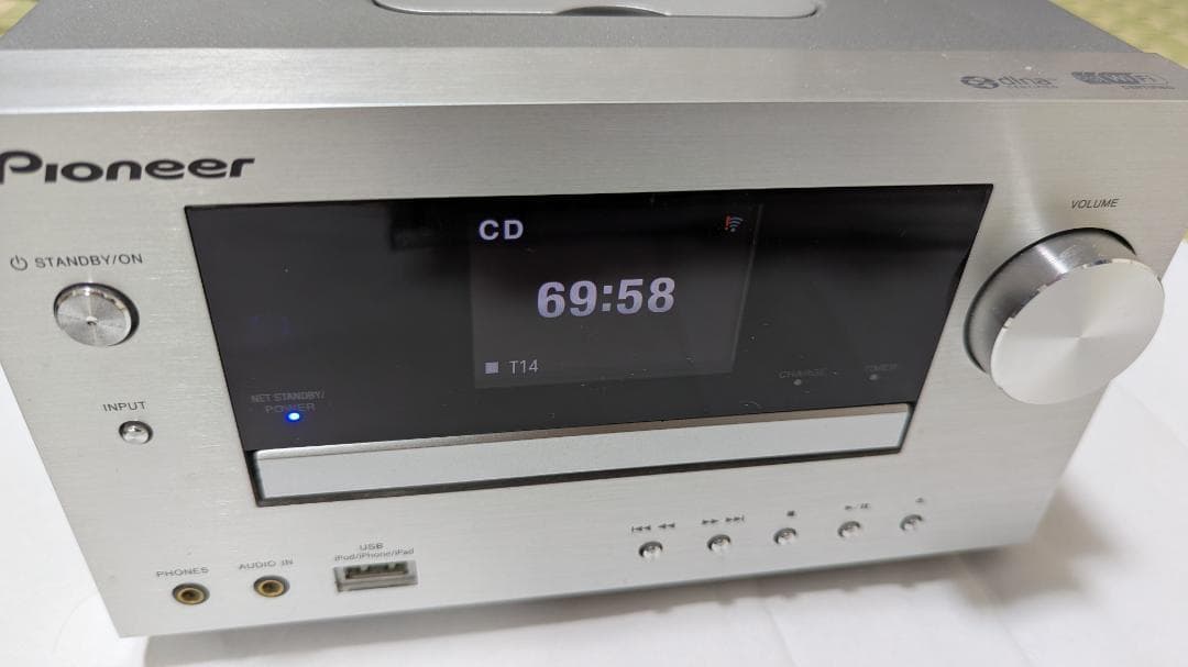 Pioneer X-HM81-S ミニコンポ(訳あり品)