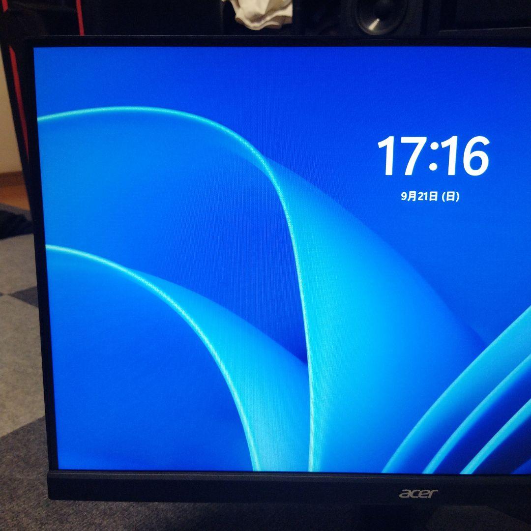 ディスプレイ・モニター本体 Acer KG241YU bmiipx WQHD144hz