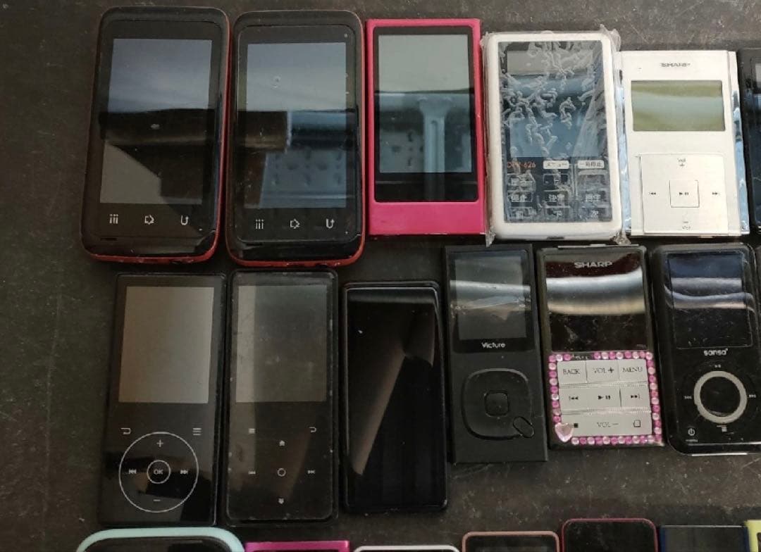 プレーヤー ポータブル デジタルオーディオプレーヤー 28点セットジャンク品