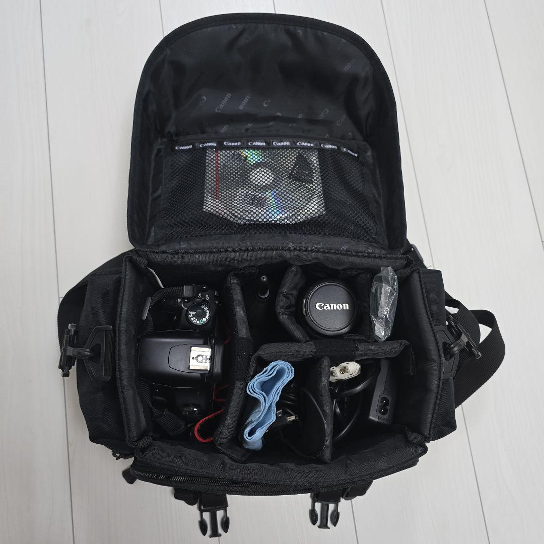 Canon EOS 450D デジタルカメラ 本体、レンズ、かばん付きセット