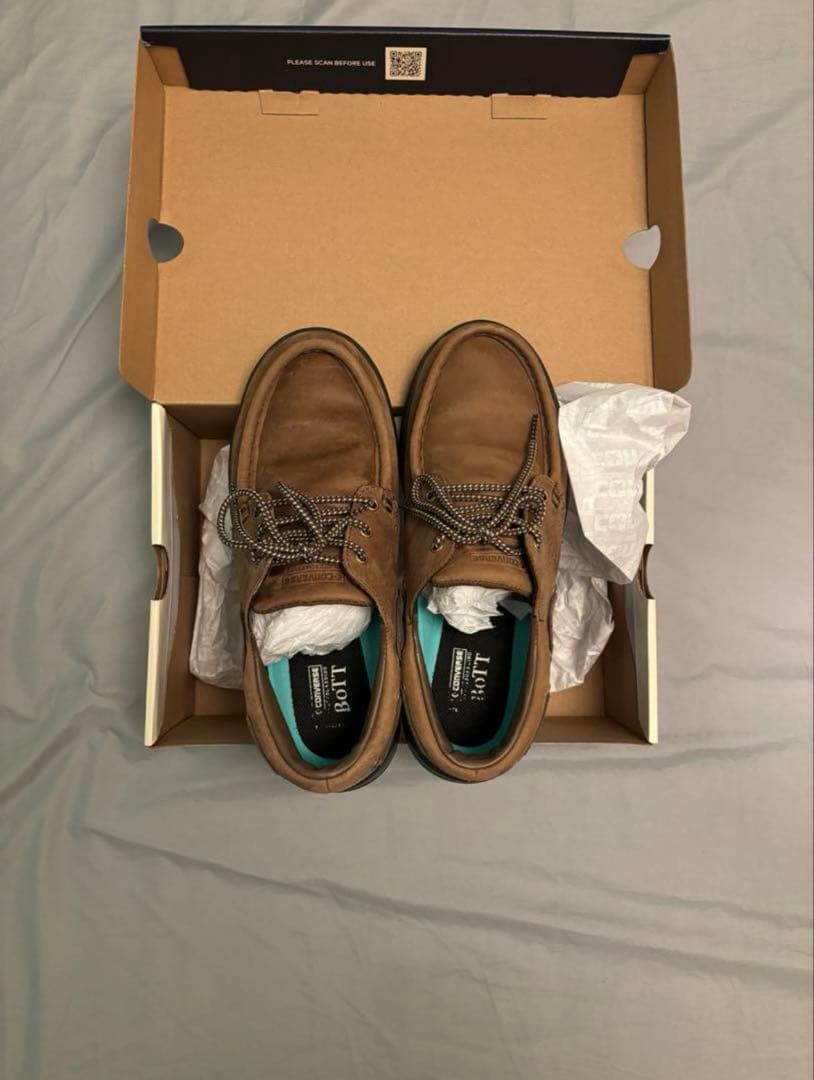 CONVERSE DECKSTAR SK BOTT+ ブラウン 26.5