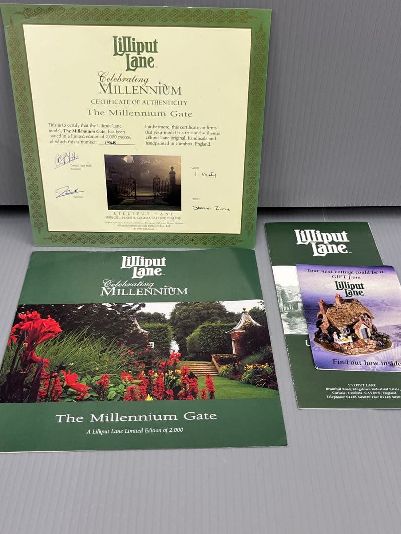 The Millennium Gate リリパットレーン 限定大型モデル　難あり