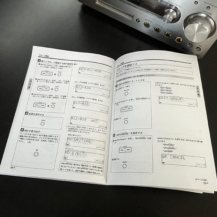 KENWOOD【R-K700】 CD・MD・レシーバー