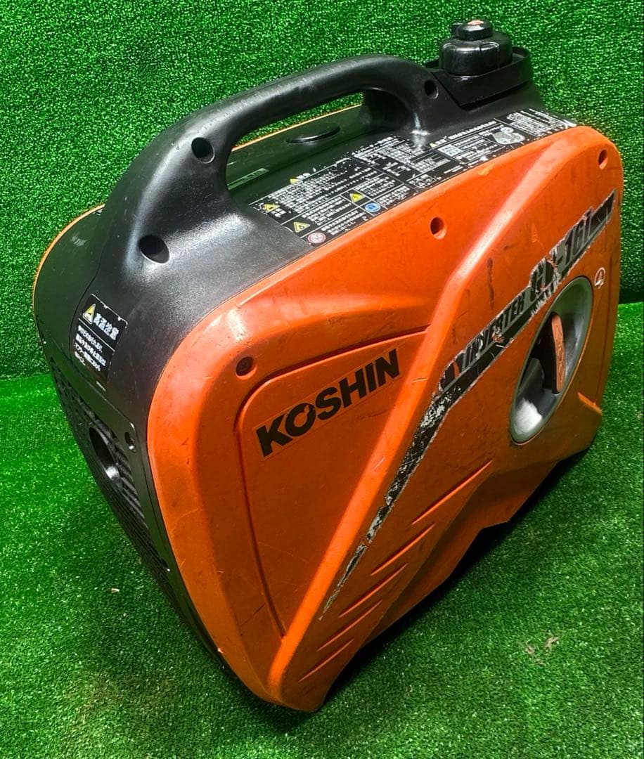 KOSHINインバーター発電機GV-16i動作確認済み