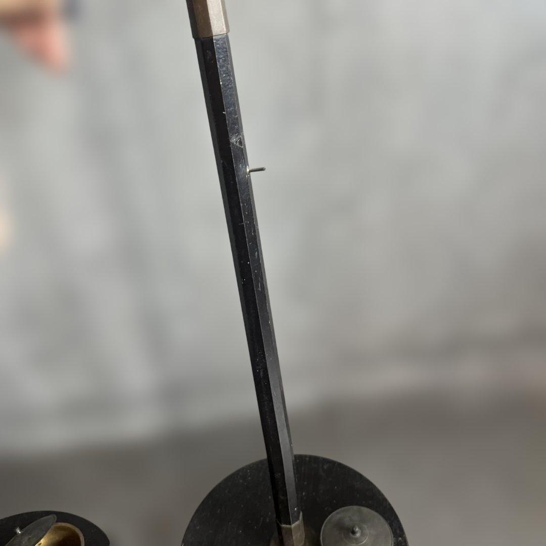 ヴィンテージ　燭台金属製キャンドルスタンド 2本セット