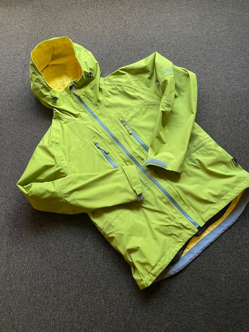 希少国産GORETEX HID 40dn ゼロファイタージャケット&ビブパンツM