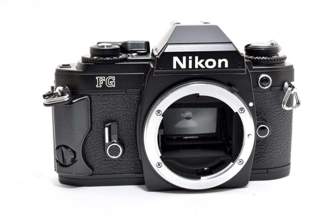 新品級 ニコン FG ブラック 説明書付 フィルム モルト新品交換済 H230