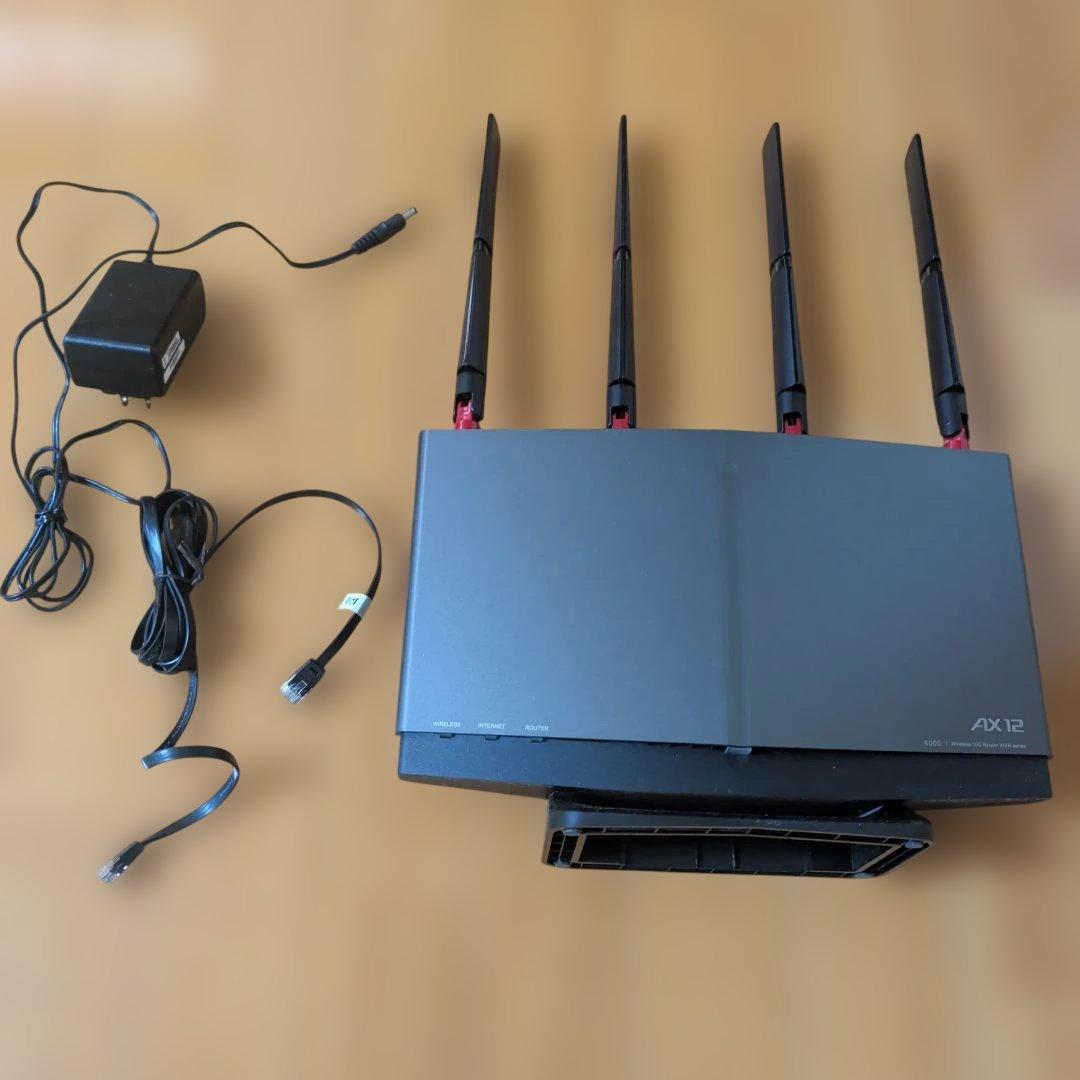 無線WIFI ルーター　BUFFALO AX12