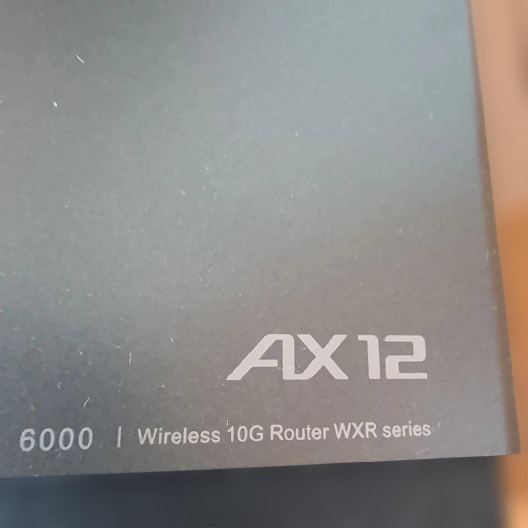 無線WIFI ルーター　BUFFALO AX12