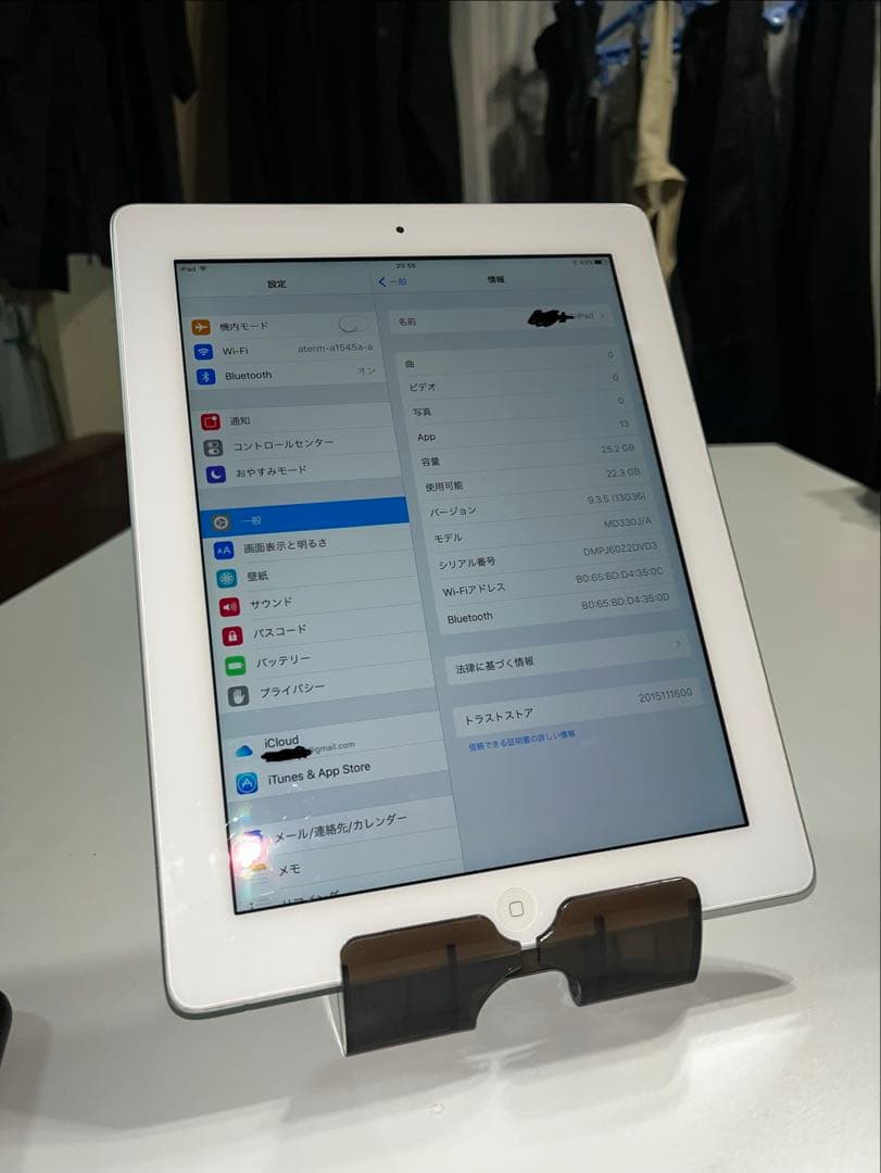 64GBバッテリー83%iPad 3世代 Dual Boot iOS9 & 6