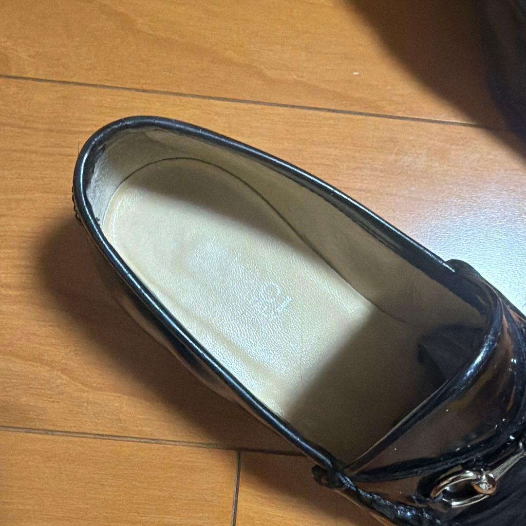 gucci ローファー　ビットローファー　23cm ブラック