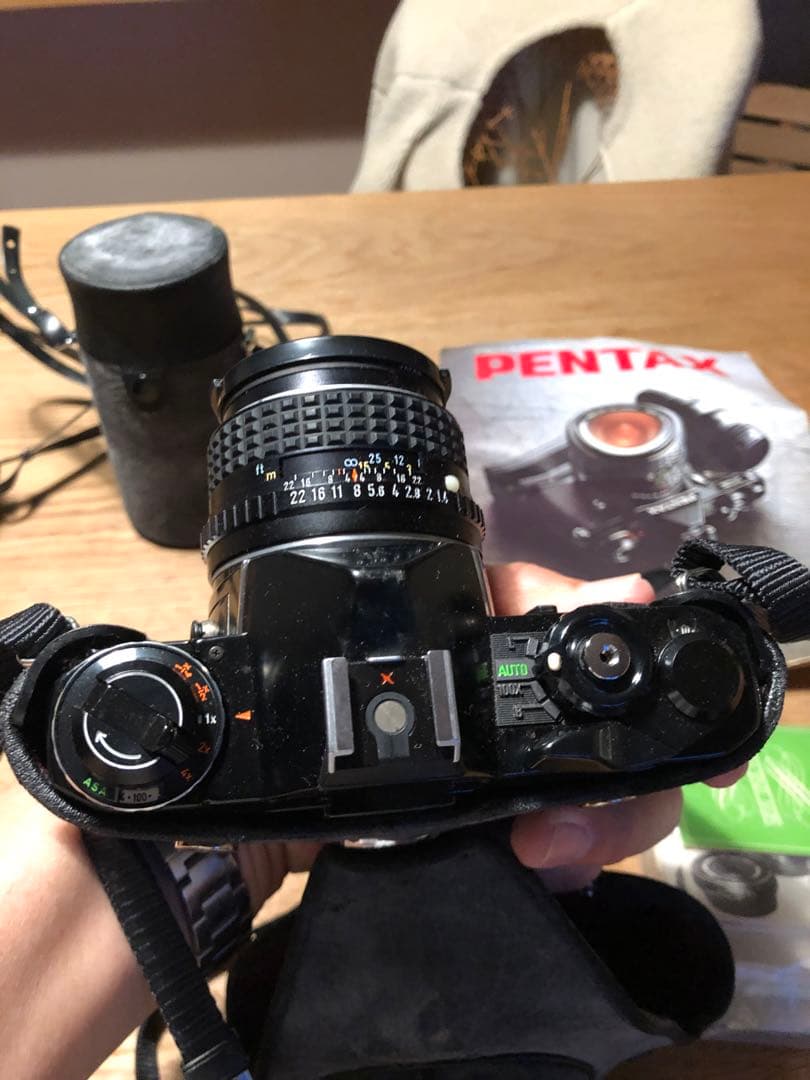 極美品フィルムカメラPENTAX ME 3種類レンズ付き