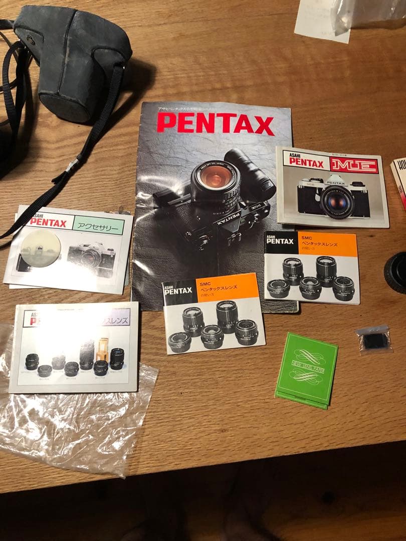 極美品フィルムカメラPENTAX ME 3種類レンズ付き